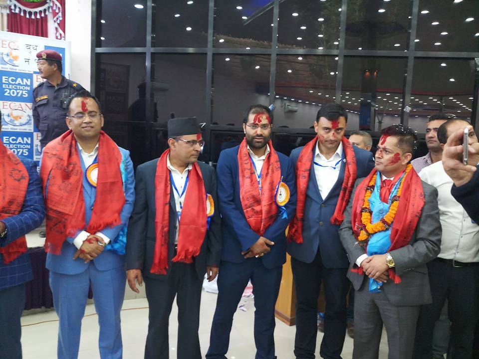 नेपाल शैक्षिक परामर्श संघ (इक्यान)को अध्यक्षमा विष्णुहरि पाण्डे , कार्यसमितिमा काे काे विजयी भए मतसहित