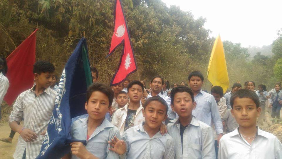 भर्ना महाअभियानको दोस्रो चरणसगैँ विद्यालयले थाले घरदैलो तथा र्याली
