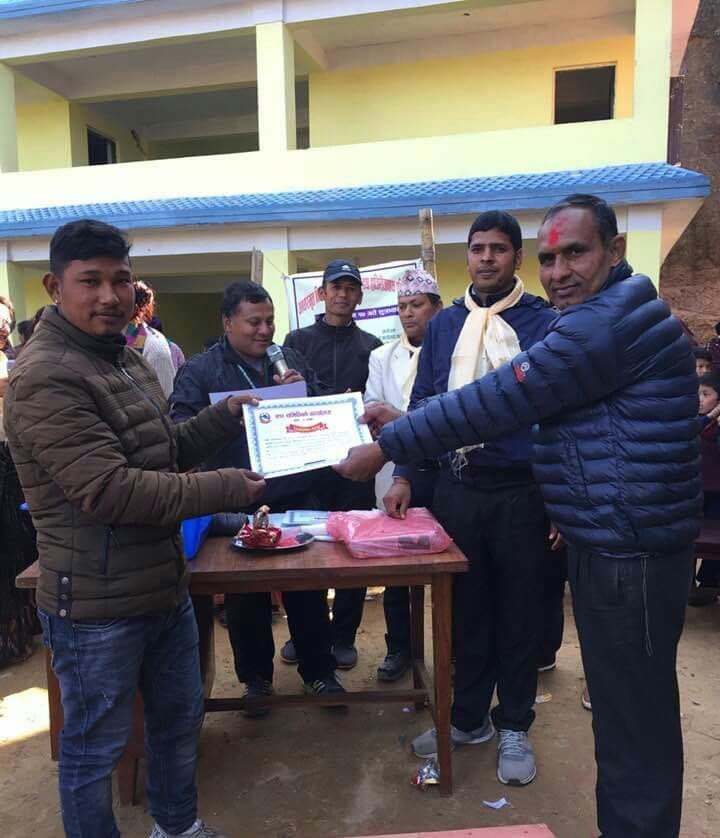 आदर्श माध्यमिक बिद्यालयमा बिबिध कार्यक्रम सम्पन्न ।