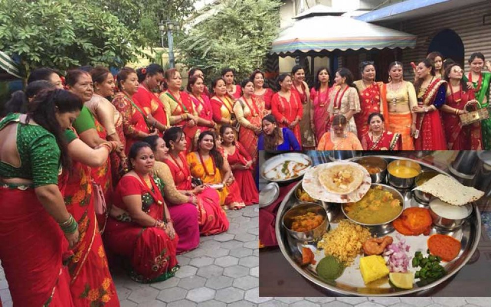 आज तिजको पहिलो दिन दर खाएर मनाईदै