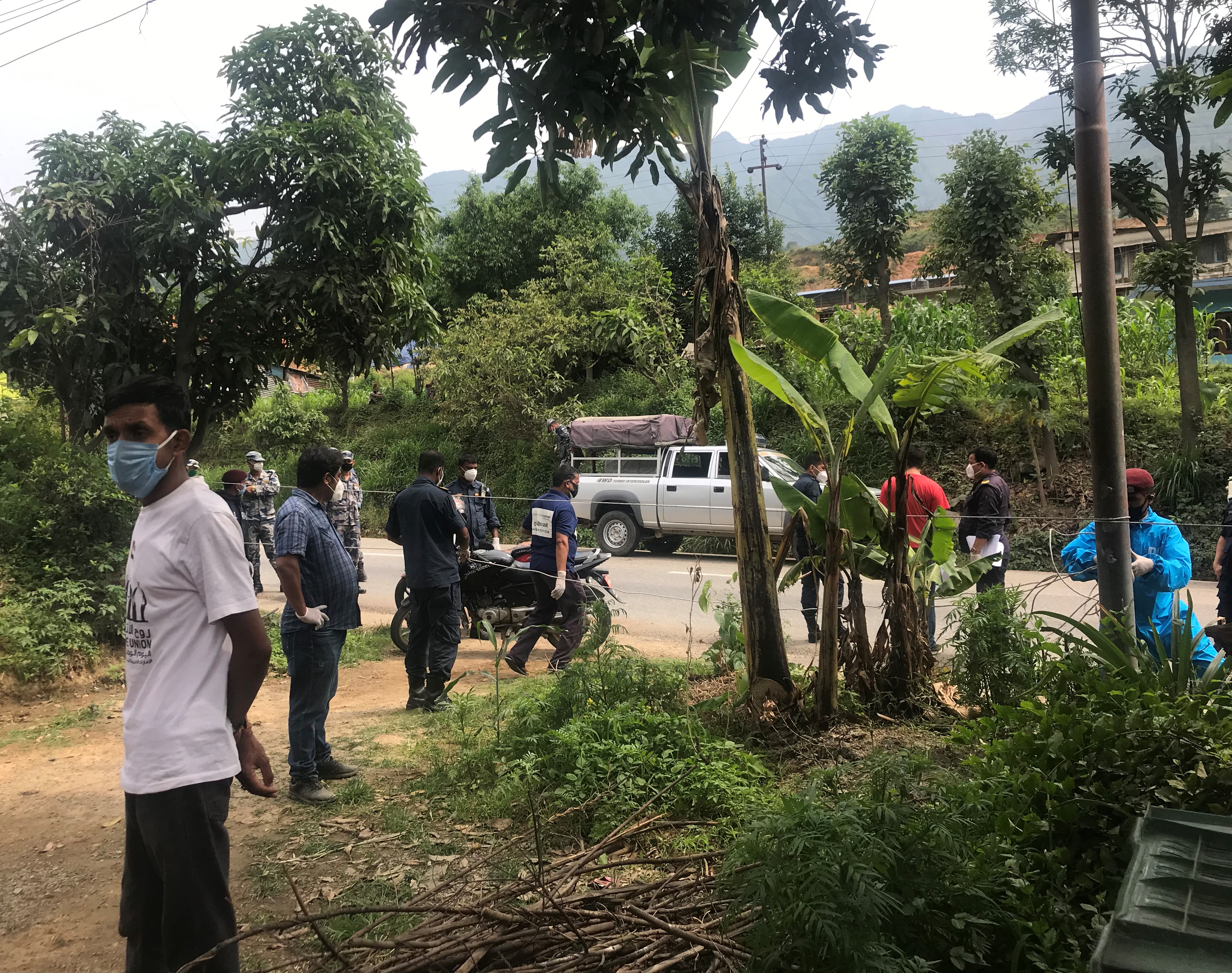 कोरोना पुष्टि भएसँगै थांक्रेका बिभिन्र क्षेत्र शील