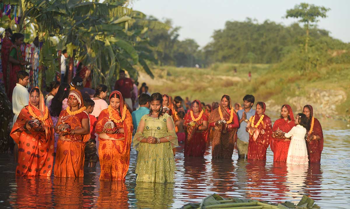 छठ पर्वको रौनक