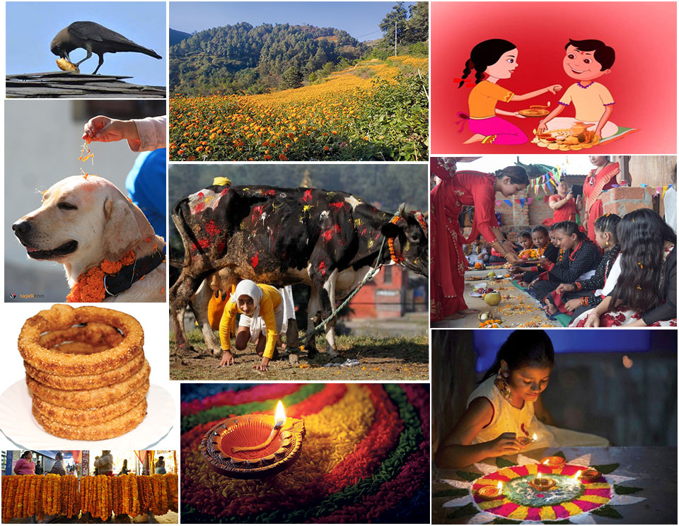 यसबर्षको तिहार पर्व शुरु ः आइतवार कागतिहार