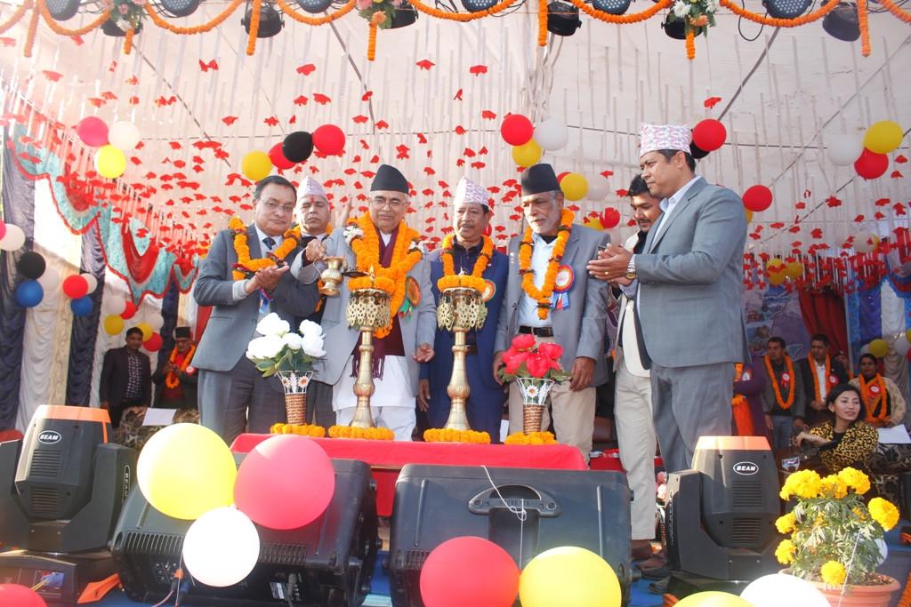 आठौं धादिङ महोत्सव सुरु मुख्यमन्त्री पाण्डेद्वारा उद्घाटन