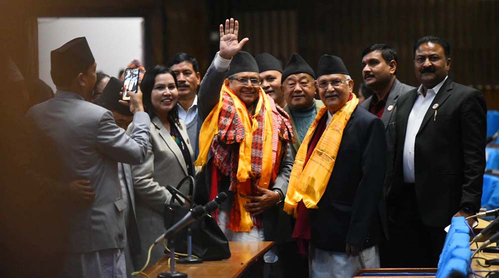 सभामुखमा एमालेका सांसद घिमिरे निर्वाचित
