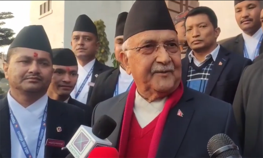 राष्ट्रपति निर्वाचनमा राष्ट्रिय सहमति हुनुपर्छ ः ओली