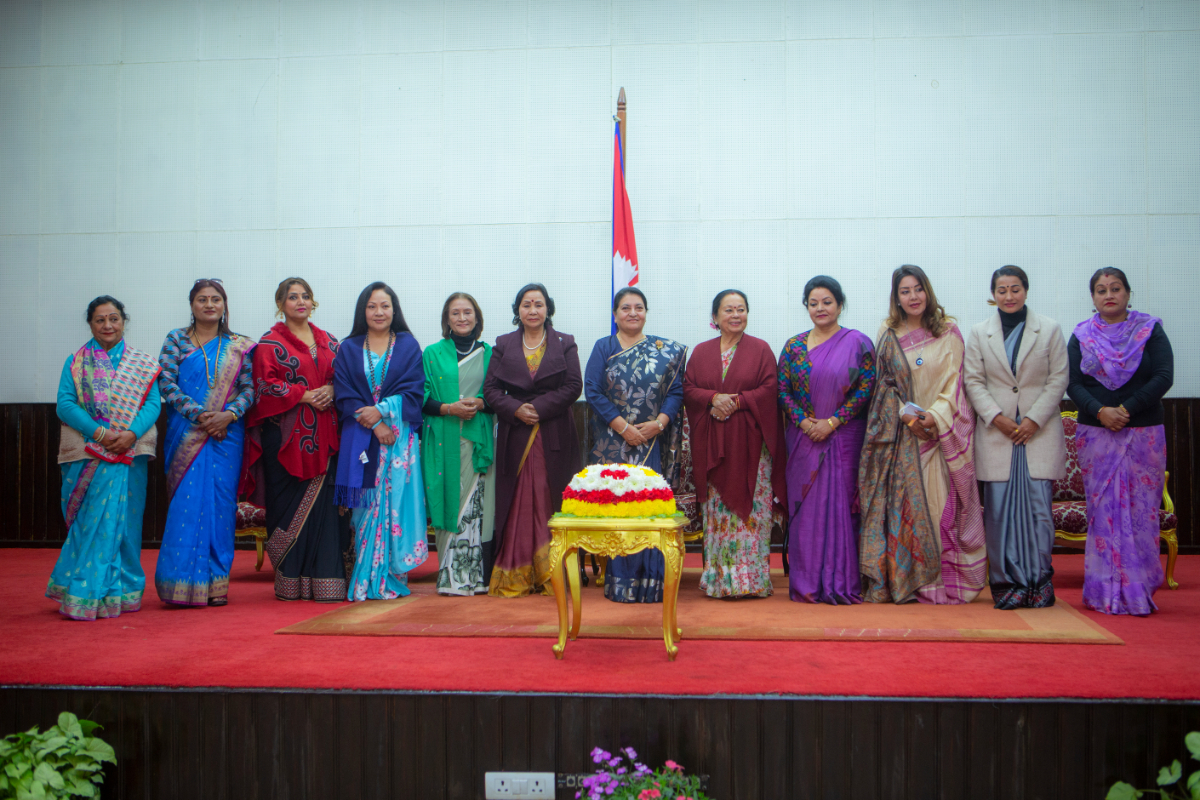 नेपाली चलचित्रले सभ्य समाज निर्माण गर्न महत्वपूर्ण भूमिका खेलेको छ ः राष्ट्रपति भण्डारी