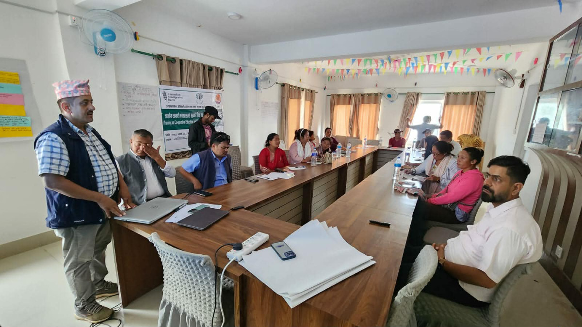 खनियाबास गाउँपालिकामा सहकारी शिक्षा तथा वित्तीय व्यवस्थापन तालिम सुरु
